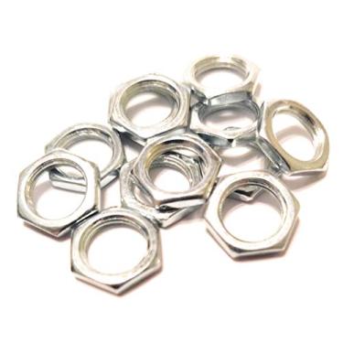 Imagem de Pacote com 12 porcas de potenciômetro de qualidade 3/8" x 32 para panelas ou tomadas de guitarra