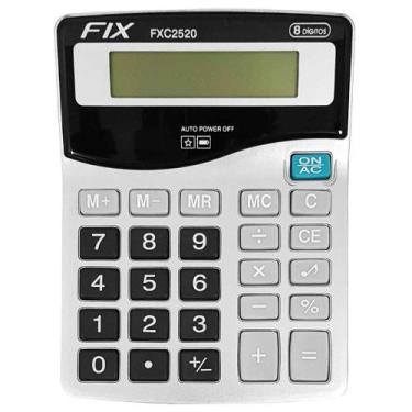 Imagem de Calculadora De Mesa Fxc-2520 8 Digitos Fix