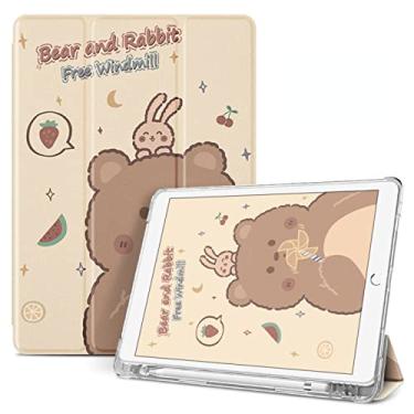 Imagem de CUTTIZ Capa de tablet de silicone macio compatível com iPad Air 1 2 3 4 5 6 iPad Mini 4 5 6 iPad 8 10,2 polegadas com slot para caneta proteção completa ultra leve (P02, iPad Pro 11 polegadas 2020)