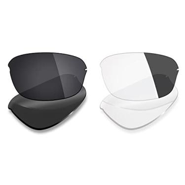 Imagem de Mryok 2 pares de lentes polarizadas de substituição para óculos de sol Oakley Half Wire 2.0 – Opções