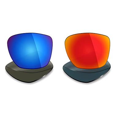 Imagem de 2 pares de lentes polarizadas de substituição da Mryok para óculos de sol Oakley Two Face XL – Opções