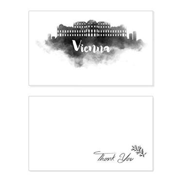 Imagem de Viena Austria Landmark Ink City Thank You Card Birthday Paper Greeting Wedding Repreciation