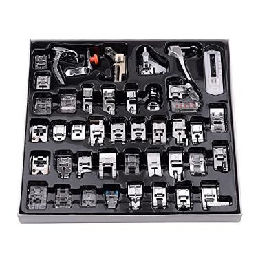 Imagem de Calcador, 42 unidades de costura para máquina de costura Calcador de costura profissional, calçado de costura profissional para Janome Brother Singer Peças e acessórios para máquina de costura, ponto
