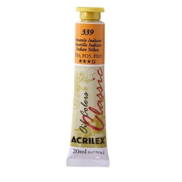 Imagem de Tinta a Óleo Acrilex 20 ml Avulso Amarelo Indiano 339