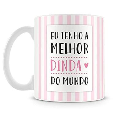 Imagem de Caneca Personalizada Melhor Dinda