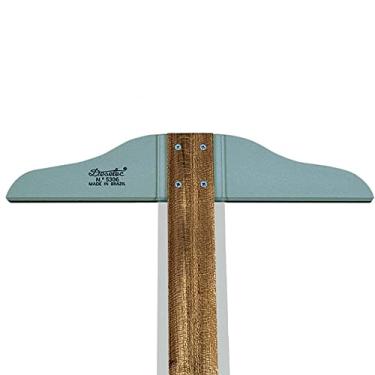 Imagem de Régua T de 60 cm em Madeira, Cabeçote Fixo, com Bordas de Acrílico 5306 – Trident, 5306, Madeira, 60 cm