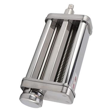 Imagem de Acessório De Rolo De Macarrão 2 Em 1 Vomeko Para Misturador De Suporte KitchenAid - Acessórios Para Fazer Macarrão De Aço Inoxidável Com 8 Engrenagens