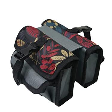 Imagem de pologmase 2 peças tubo superior bicicleta – armazenamento quadro bicicleta com tira reflexiva | feixe frontal bicicleta com grancapacida, acessórios ciclismo para mountain bike