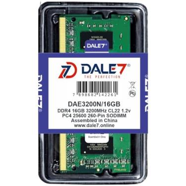 Imagem de Dale7, Memória Dale7 Ddr4 16Gb 3200 Mhz Notebook 1.2V