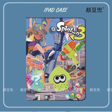 Imagem de Capa de silicone para iPad 10.2  Concha protetora  Splatoon 2 Jogo Anime  iPad 10.2  9th  Mini 6  5