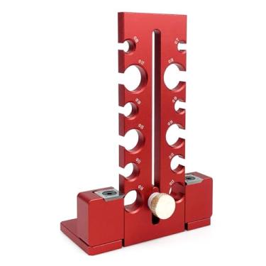 Imagem de Kit de Gabarito para Fabricante de Cavilhas, Cortador de Cavilha Ajustável de 7 Mm a 18Mm, Cavilha de Fresagem Elétrica, Ferramenta Auxiliar de Haste Redonda para Hastes de Madeira