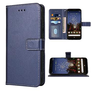 Imagem de FDCWTSH Compatível com Google Pixel 3a Capa carteira alça de pulso cordão de couro capa flip suporte suporte acessórios de celular bolsa fólio capas de telefone para Pixel3a Pixle a3 mulheres homens