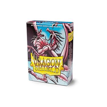 Imagem de Arcane Tinman Dragon Shield Sleeves - Matte Japanese Pink (60) Card Sleeves