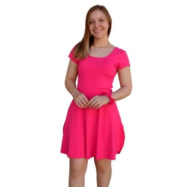 Imagem de Maiô/vestido Com Saia Embutida Com Bojo Moda Praia Evangélica UV50+ To