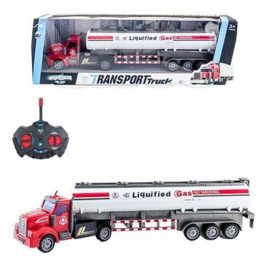 Imagem de Carreta Controle Remoto Caminhão Baú Truck 4 Canais Grd - Str Store