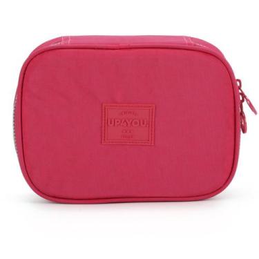 Imagem de Estojo Luxo Especial Crinkle Com Puxador Up4you Luxcel, Pink