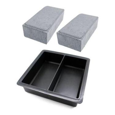 Imagem de Forma De Tijolinho Paver Para Calçamento De 20x10x4 - 5 Unid - Gme For