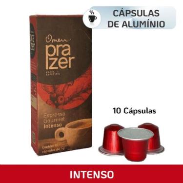 Imagem de Cápsulas de Café Espresso Gourmet INTENSO 10un - O Meu Prazer - Compat