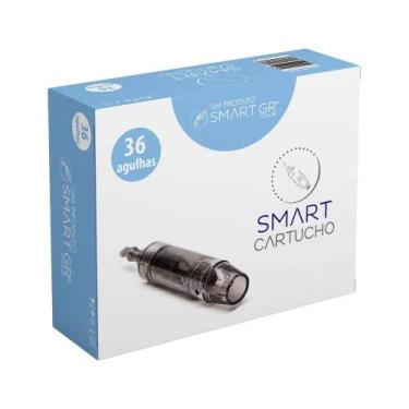Imagem de Cartucho Smart Derma Pen Preto - Kit com 10 unidades - 36 agulhas - Sm
