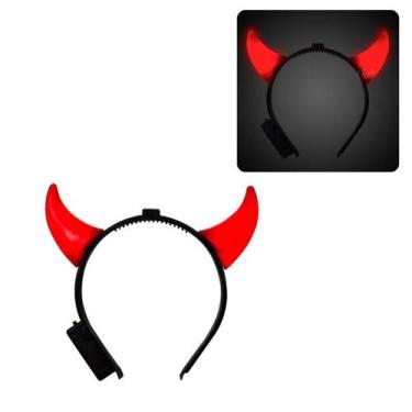 Imagem de Kit Fantasia Diabinha Tiara e Tridente Halloween Carnaval - Bwx