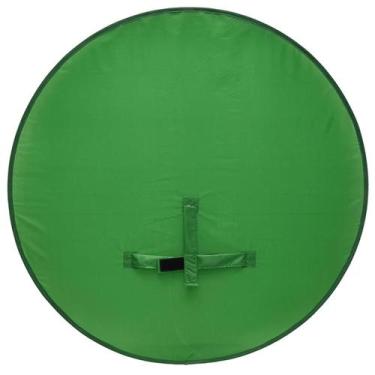 Imagem de Fundo Fotográfico Tela Estúdio Chroma Key Verde 140cm p/ Home Office S