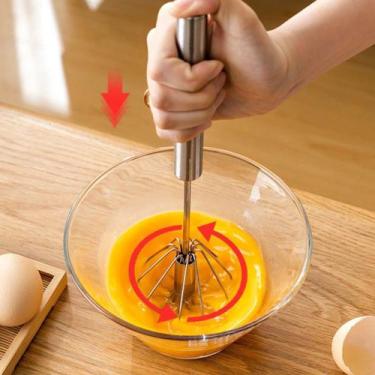 Imagem de Batedor de Massas Ovos Clara em Neve Inox Semi Automático - Nibus, Fue