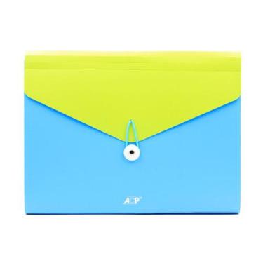 Imagem de Pasta Sanfonada Candy A4 ACP C/12 Divisões, Azul