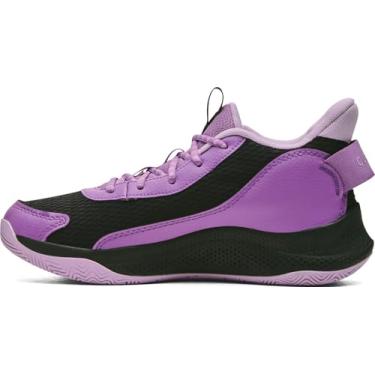 Imagem de Under Armour - Tênis de basquete unissex Curry 3Z7, cor roxo provençal (500), tamanho: 11 M EUA masculino / 12,5 M EUA feminino