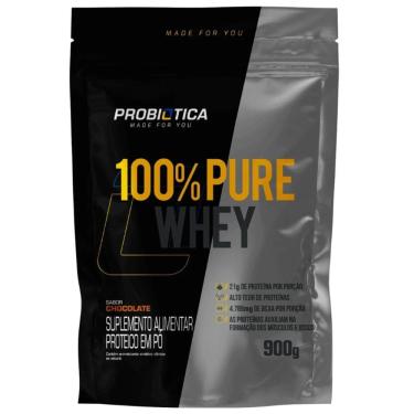 Imagem de 100% Pure Whey Refil (900g) Probiótica