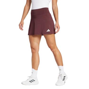 Imagem de adidas Short feminino Optime Training, aurora rubi, GG