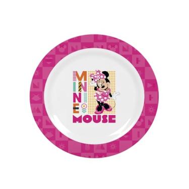 Imagem de Tuut Prato Fundo de Melamine Disney Minnie 22cm – Produto Oficial
