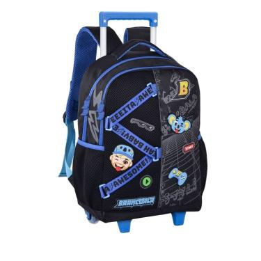 Imagem de Mochila Escolar Infantil Youtuber Brancoala