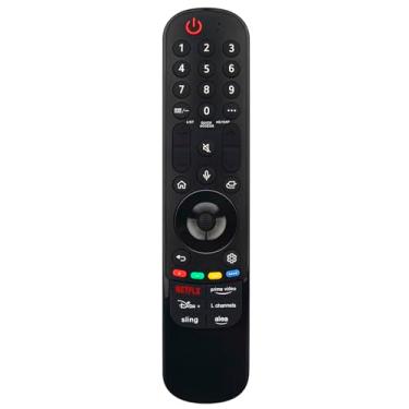 Imagem de MR24GA Controle remoto de substituição de voz aplicável para LG Smart TV 2024 modelos 75UT8000AUA 42OLEDC4AUA 43UT7550AUA 50UT7550AUA 48OLEDC4AUA 65OLEDC4AUA OLED55G4SUB OLED77G4WUA 77OLEDC4AUA