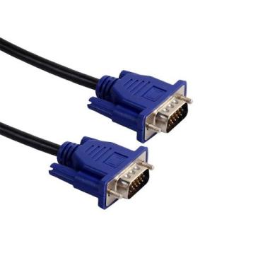 Imagem de Cabo Vga Macho X Vga Macho 1,5mts C/ Filtro Para Monitor - KAPBOM