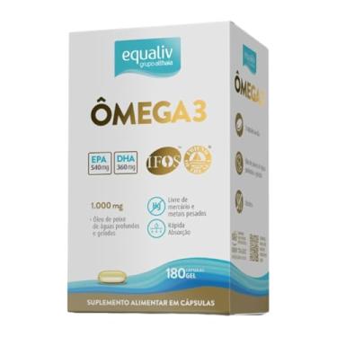 Imagem de Ômega 3, Óleo de Peixe, 180 Cápsulas Gel, Equaliv