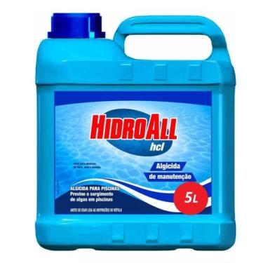 Imagem de Algicida Manutenção Piscina Hidroall Galão 5 Litros