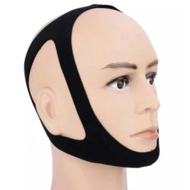 Imagem de Faixa Cinta de 3 pontos Anti Ronco Apnéia Cabeça E Queixo