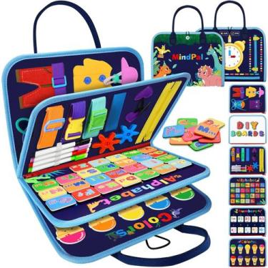 Imagem de Montessori Busy Board MindPal por mais de 3 anos com brinquedo sensori