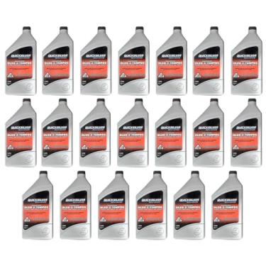 Imagem de Óleo Náutico Quicksilver TCW3 Original Motor Popa 20 Litros