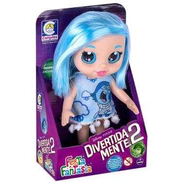 Imagem de Boneca Divertida Mente 2 Festa Fantasia Tristeza - Cotiplás