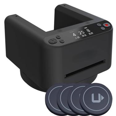 Imagem de Máquina automática de revendedor de cartões, revendedor de cartões rotativo de 360° com controle remoto sem fio, bateria recarregável de 5000 MAH integrada, acessórios de mesa de baralho de cassino