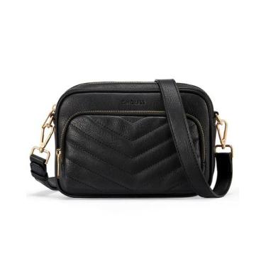 Imagem de Bolsa tiracolo CHOLISS Bolsa de viagem de material vegano acolchoada R