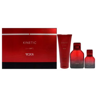 Imagem de Perfume Tumi Kinetic para homens Eau de Parfum 100 ml, presente de 3 peças