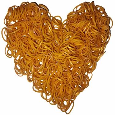 Imagem de Yowamho Elástico Amarelo Escuro 900 Com 24 Clipes S E 1 Pequeno Crochê, Elástico, Difícil De Quebrar.