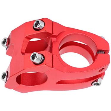 Imagem de YOUTHINK LUNJE 25,4x35mm Bike Bike Short Stem Em Textura Fosca, Haste de Liga de Alumínio Leve para Várias Motos (Vermelho)