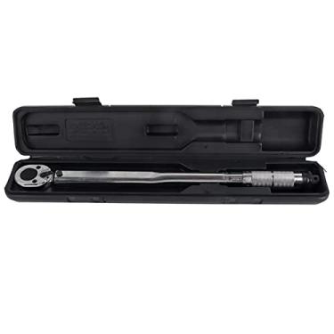 Imagem de Keenso Torque Wrench, 1/2in Drive Torque Spanner Clique Ajustável Reversível 28-210Nm Bi Direcional Com Luva de Aço para Reparação Do (Sem acessórios 1/2 "Redução rápida)