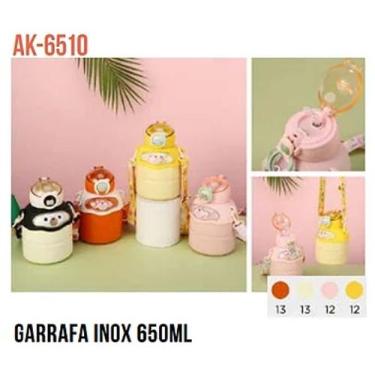 Imagem de Garrafa Térmica de Inox Infantil 650ml - Tomate AK-6510