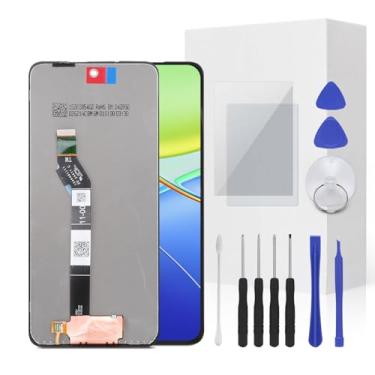 Imagem de JENCYFU Kit de substituição de tela para Moto G 5G 2025 Full LCD Screen Display Touch Digitalizador, montagem completa com ferramenta de reparo para o modelo Moto G 5G 2025 XT2513 XT2513V 6,6