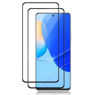 Imagem de CeiLarv 2 peças protetoras de tela para Huawei nova 9 SE/Honor 50 SE 5G vidro temperado [desbloqueio de impressão digital] [anti-arranhões] [dureza 9H] [HD] [sem bolhas] película protetora de vidro