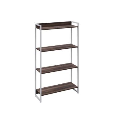 Imagem de Estante Dynamica 80x30x146cm C/04 Prateleiras Nogal / Nogal /